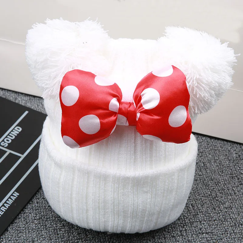 Big-Dot-Bowknot-Baby-Hat-Cute-Kids-Girls-Pompom-Ball-Cap-Autumn-Winter-Outdoor-Warm-Knitted