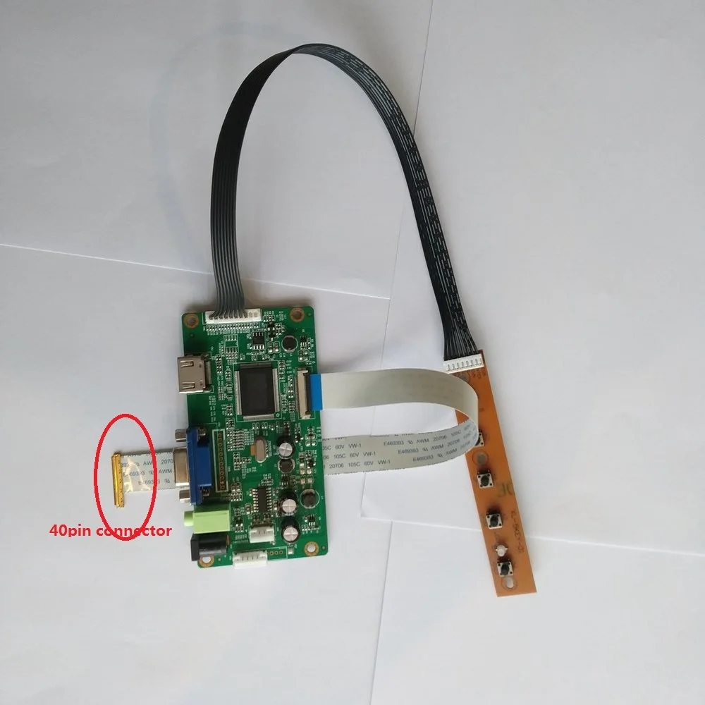 

for N156HGE-EB2 EDP HDMI LCD DIY SCREEN 15.6" display monitor DRIVER 1920X1080 KIT VGA LED EDP 40Pin Controller board