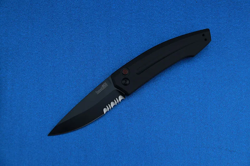 OEM Kershaw 7200 складной нож 9Cr13Mov Лезвие авиационная алюминиевая ручка Походный охотничий Фруктовый Нож EDC инструмент - Цвет: Черный