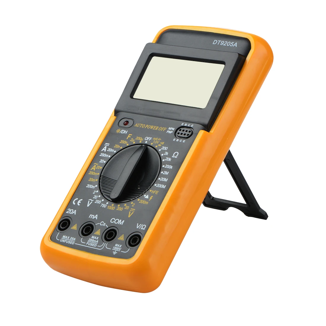 

DT9205A Professional Electric Handheld Tester Meter Digital Multimeter Ammeter Portable Multitester AC DC LCD Display