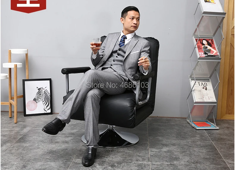 Высококачественный бизнес шезлонг в европейском стиле, диван-шезлонг, регулируемый тканевый складной шезлонг, диван-стул