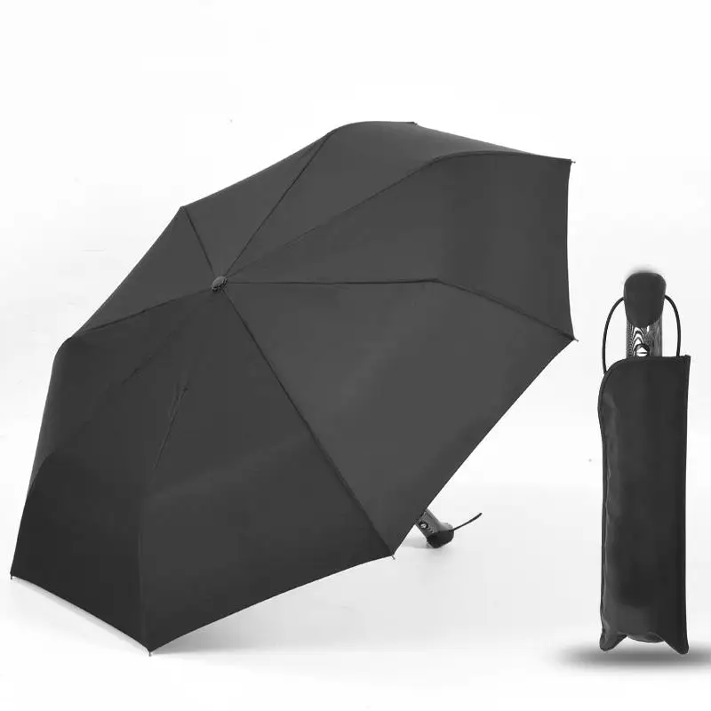 Mercedes-Benz автоматический зонт от дождя для женщин УФ высокое качество зонтик автомобиль для мужчин ветрозащитный складной Зонты для мужчин - Цвет: black