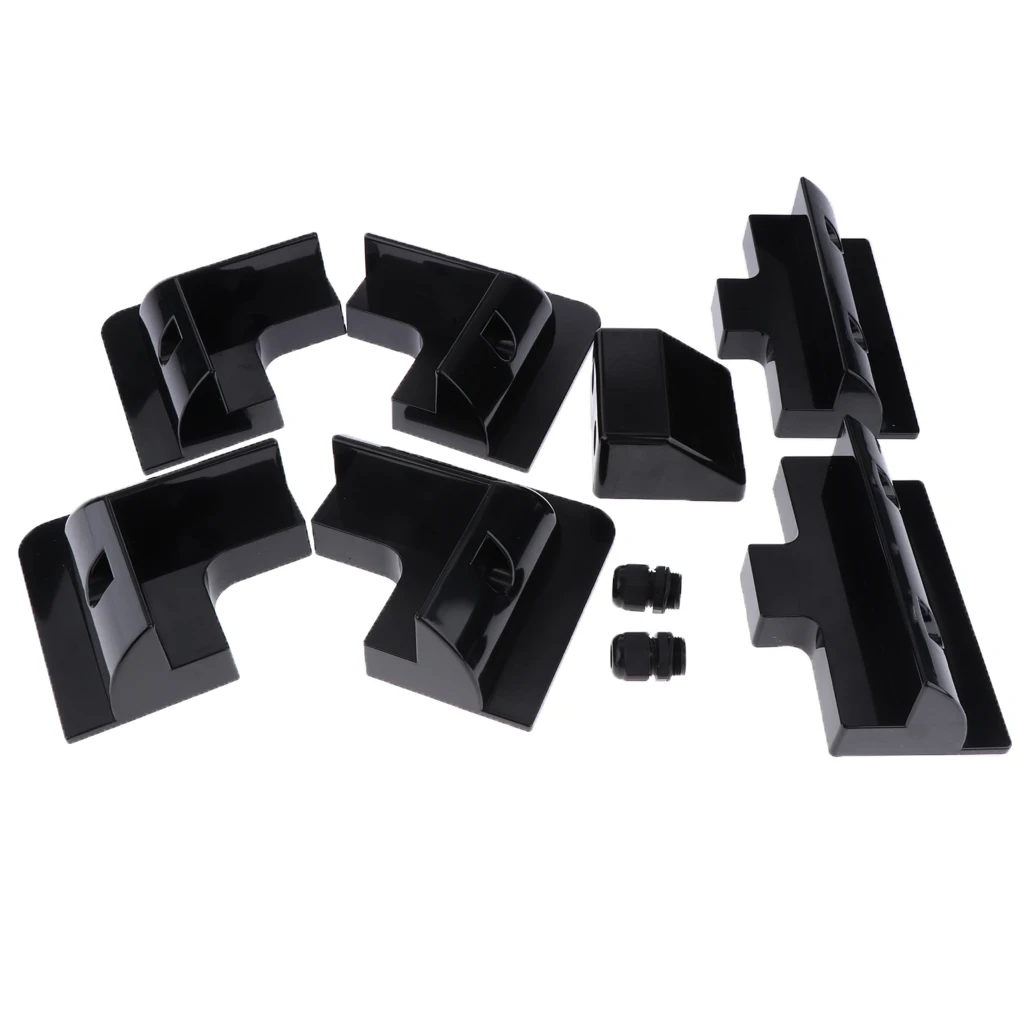 Set of 7 Pack Solar Panel Mounting Bracket Caravan RV Motorhome Boat