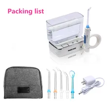 Портативный Электрический ирригатор полости рта Пульс воды стоматологический Flosser Пульс воды стоматологический беспроводной удобство легкая чистка зубов