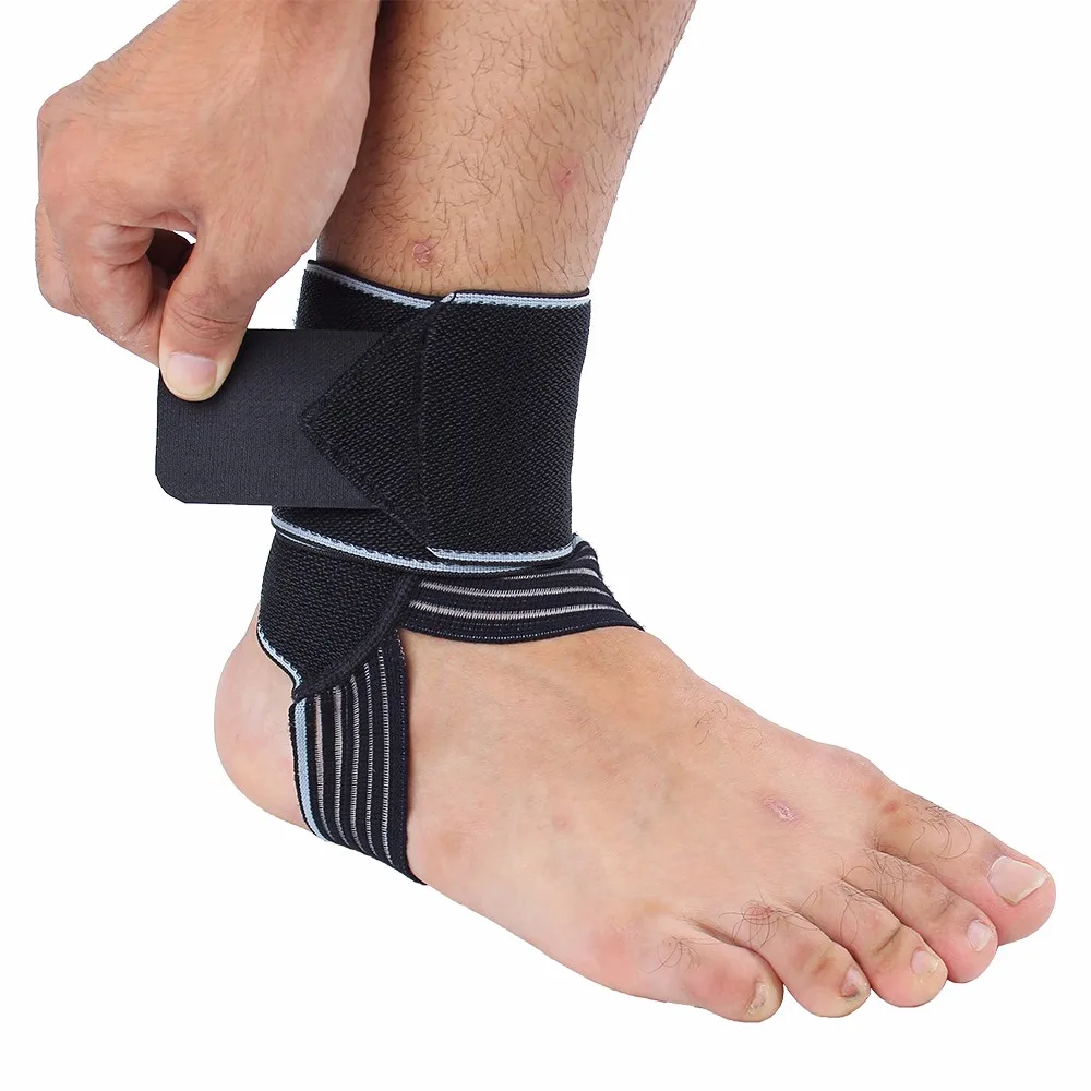 Sports Ankle Support Bandage Wrap Basketball Football Running Anti