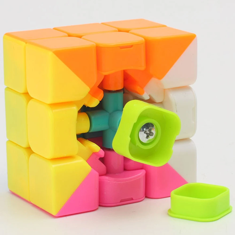 2 шт./компл. YJ Professional 3*3*3 магические кубики YongJun 3x3x3 3 слоя куб скорость Guanlong Cubo Megico