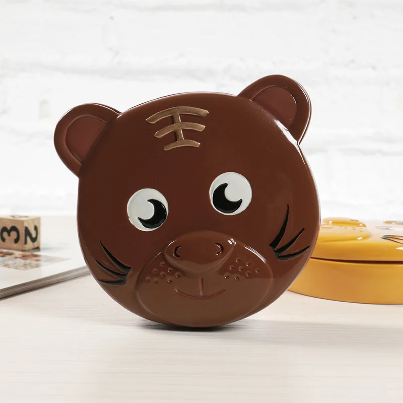 Мультяшная детская коробка с тигром для зубов новорожденных детей заколка волос