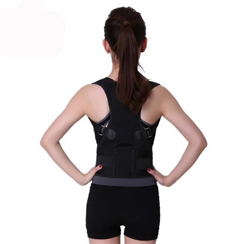 Neoprene Back Posture Corrector Back Support Belt Posture Corset for Women Men Back Brace Shoulder Brace Belt Adjustable B002 (2)