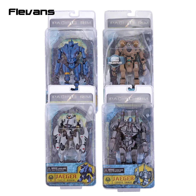 

NECA Pacific Rim Jaeger ROMEO BLUE / Tacit Ronin / Horizon Brave / Coyote Tango PVC Action Figure Collectible Model Toy