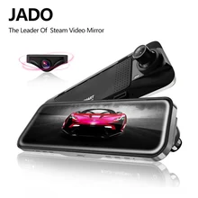 JADO Stream RearView Mirror Dvr dash Camera avtoregistrator 10 IPS Touch Screen Full HD 1080P Car Dvr dash cam