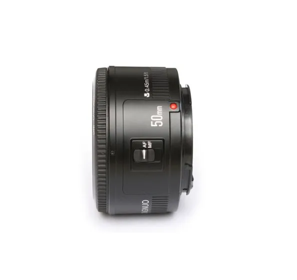 YONGNUO YN 50 мм F1.8 стандартный основной объектив камеры Автофокус Большая диафрагма для Nikon DSLR для Canon EOS 60D 70D 5D2 5D3