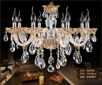 

Lustres LLED Crystal Chandeliers Lampadario Luxury Chandelier 6 8 10lights Lustres Living room dining light