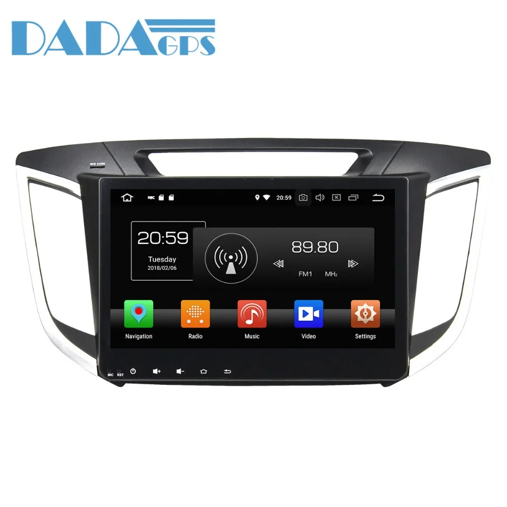 Головное устройство для HYUNDAI IX25 10 1 дюйма Android 9 0 радио DVD плеер стерео GPS