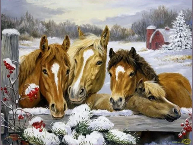 3 коня 30. раскраска по номерам лошадь. картина лошади. вышивка лошади. две лошади.