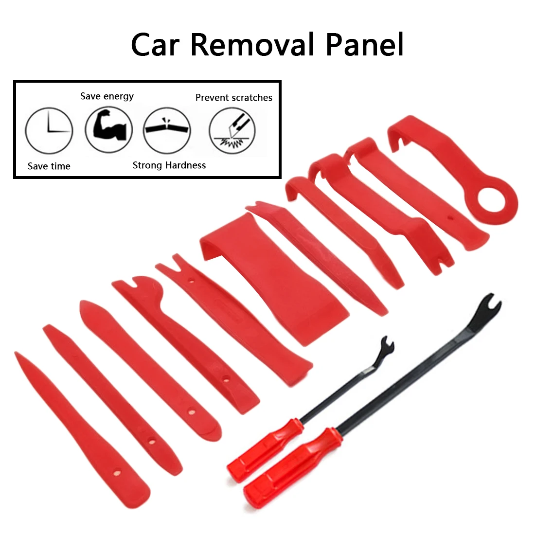 Инструмент для удаления 13 шт. инструмент для разборки межкомнатных дверей зажим панели Отделка приборной панели авто ремонт открывания автомобиля ручной набор инструментов