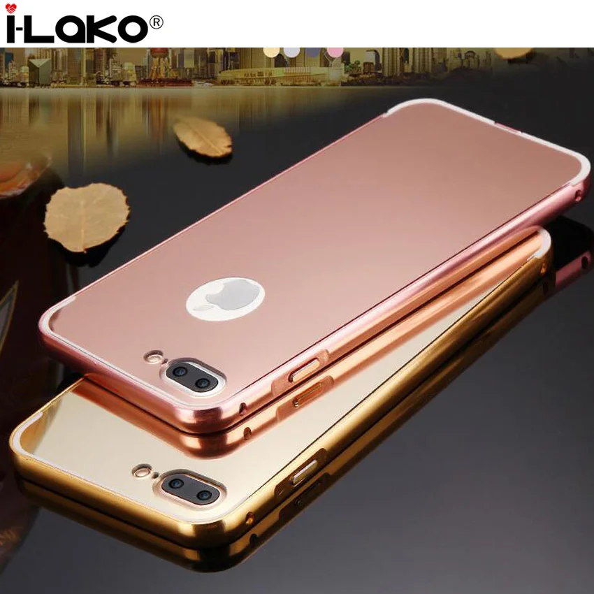 imágenes para 100 unids/lote Para iPhone 6 S 6 S Plus Caso, gafas protectoras Espejo Plateado Marco De Aluminio + Acrílico Caja de la PC para el iphone 7 Plus 7 imágenes para 100 unids/lote Para iPhone 6 S 6 S Plus Caso, gafas protectoras Espejo Plateado Marco De Aluminio + Acrílico Caja de la PC para el iphone 7 Plus 7