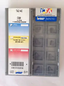 

ISCAR 10PCS CARBIDE INSERT TAG N4C IC928