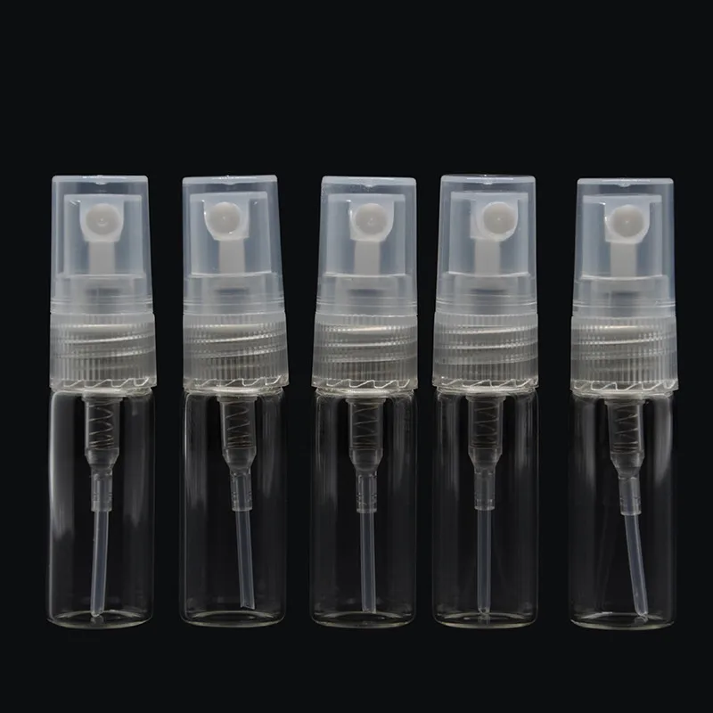 

1pcs 3ml 5ML 10ML Atomizer Empty Clear Plastic Bottle Spray Refillable Fragrance Perfume Scent Sample Bottle for Travel Party