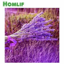 Алмазная картина с лавандой цветы, алмазная вышивка кофе Алмазная картина Полная площадь 5D DIY Алмазная картина комплект