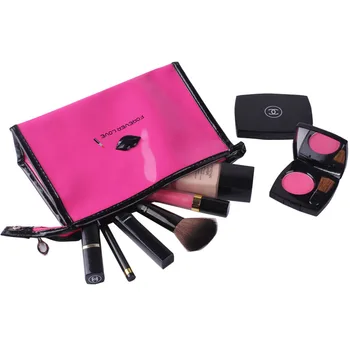 

Korean version of the tide section large capacity cosmetic bag amount of glossy mirror leather bag travel lady cosmetics storage