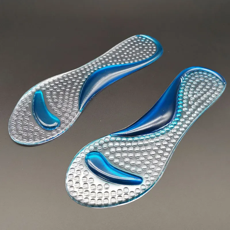 Женские силиконовые гелевые Нескользящие стельки для поддержки свода стопы массаж плюсневой кости ортопедическая прокладка стельки для обуви на высоком каблуке
