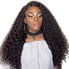 Full Lace Human Hair Wigs For Black Women 250% Density Pre Plucked Brazilian Curly Remy Hair Honey Queen