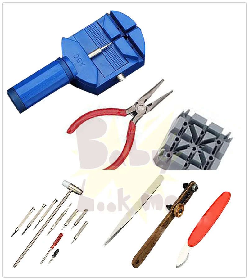 

16pc Adjust Watch Repair Tool Back Case Spring Bar Remover Opener Kit Set Fix Pin Link Remover For Watchmaker