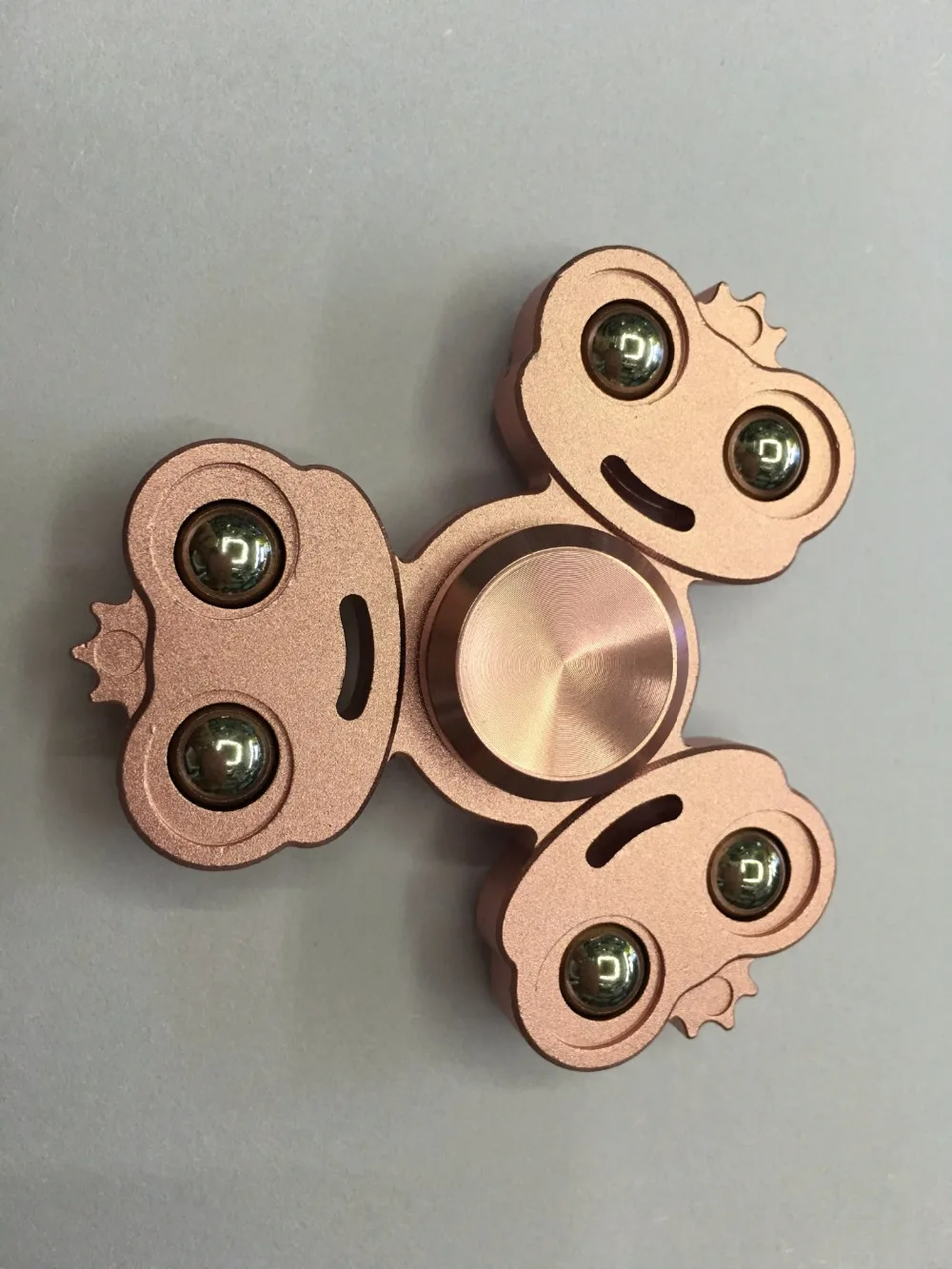 Новые металлические лягушка счетчик EDC руки Spinner Для аутизма и СДВГ Непоседа блесны ручной анти-стресс игрушки