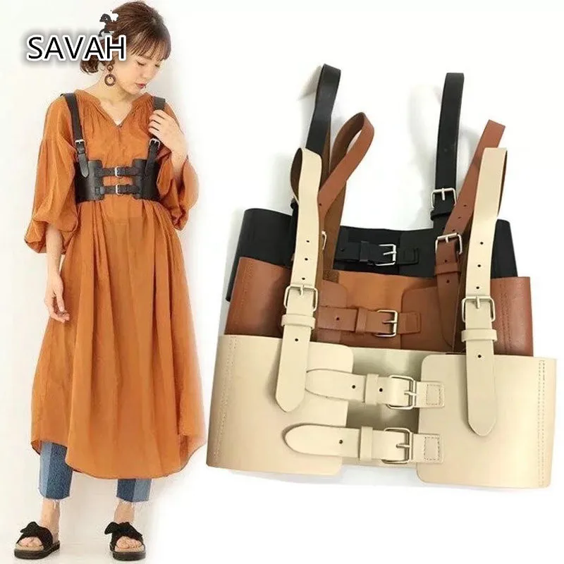 Giarrettiera Gotica Punk Donna - Reggicalze In Pelle Con Dettagli Metal, Taglia Unica - Foto 3