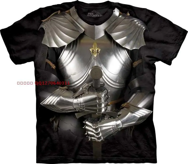 Free shipping men and women mountain armor cotton short-sleeve 100% basic shirt o-neck t-shirt man 3D t made in USA | Мужская одежда