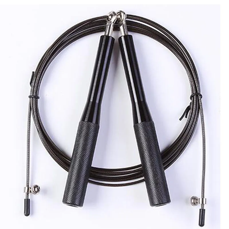

Crossfit Speed Jump Rope Professional Sport Fitness Equipment Training Metal Handle Gym Jump Rope With Bag L391