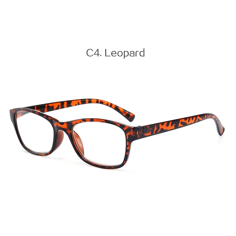 Leopard UVLAIK, высокое качество, пластиковые очки для чтения, для женщин и мужчин, линзы из смолы, весенние ноги, очки для женщин, Анти-усталость, дальнозоркость, очки - Цвет оправы: Leopard