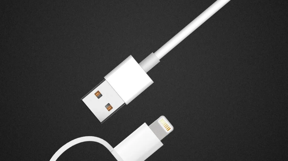 Xiaomi 3 в 1 кабель для передачи данных 100 см MFI для Lightning Micro usb type-C официальная сертификация для Android и iPhone