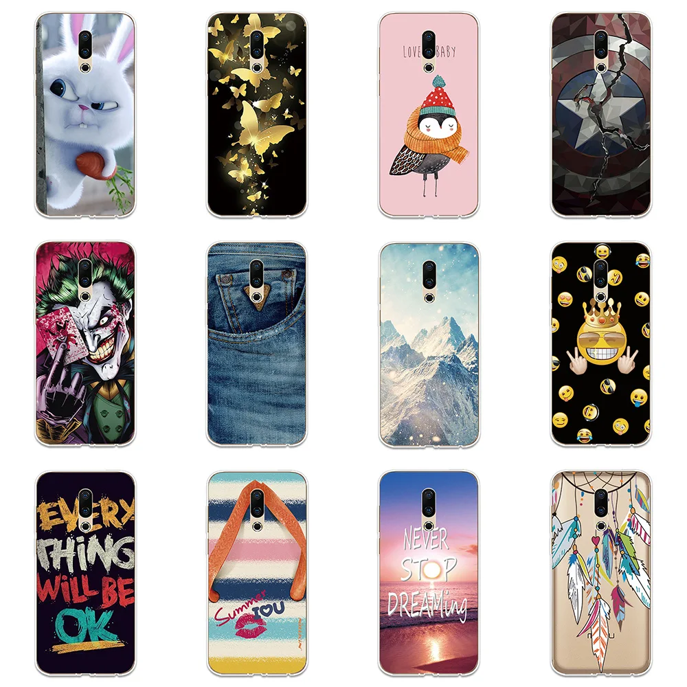 Rabbit Butterfly Silicone Phone Case Couqe Fundas For Meizu 15 16 Lite Plus 16X Note 8 Pro 6 7 X8 U10 U20 Shell Soft Cover |