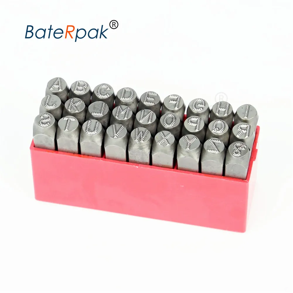 Selo de Aço Chassi do Carro A-z Pontilhado Baterpak Aço Palavra Perfurador Selo Matriz Fazer Carimbo Letras 27 Pçs Caixa 6 - 7 8 10mm - Image 3