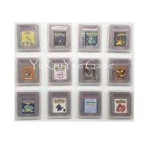 PokemonSeries Christmas Cock Video Game Cartridge Console Card for 16 Bit Handheld Console English Version