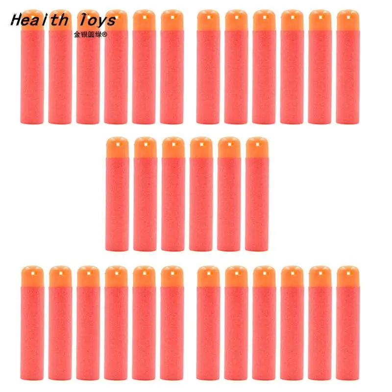 6pcs Soft Refill Foam Bullet Darts for Nerf N-Strike Mega Centurion Kids Toy Gun