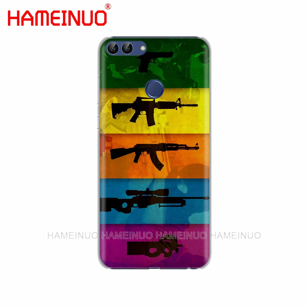 HAMEINUO Counter Strike CS GO и PUBG чехол для сотового телефона huawei Honor 7C Y5 Y625 Y635 Y6 Y7 Y9 2017 2018 Prime
