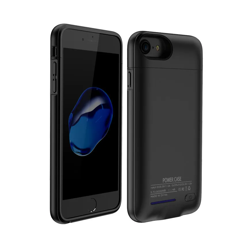 XLOT Case for iphone Battery Charger Case for iPhone Power Case Ultra Thin External Battery Backup Pack Charging Case for iphone Power bank charger case ultra Thin cover for iphone  (14)
