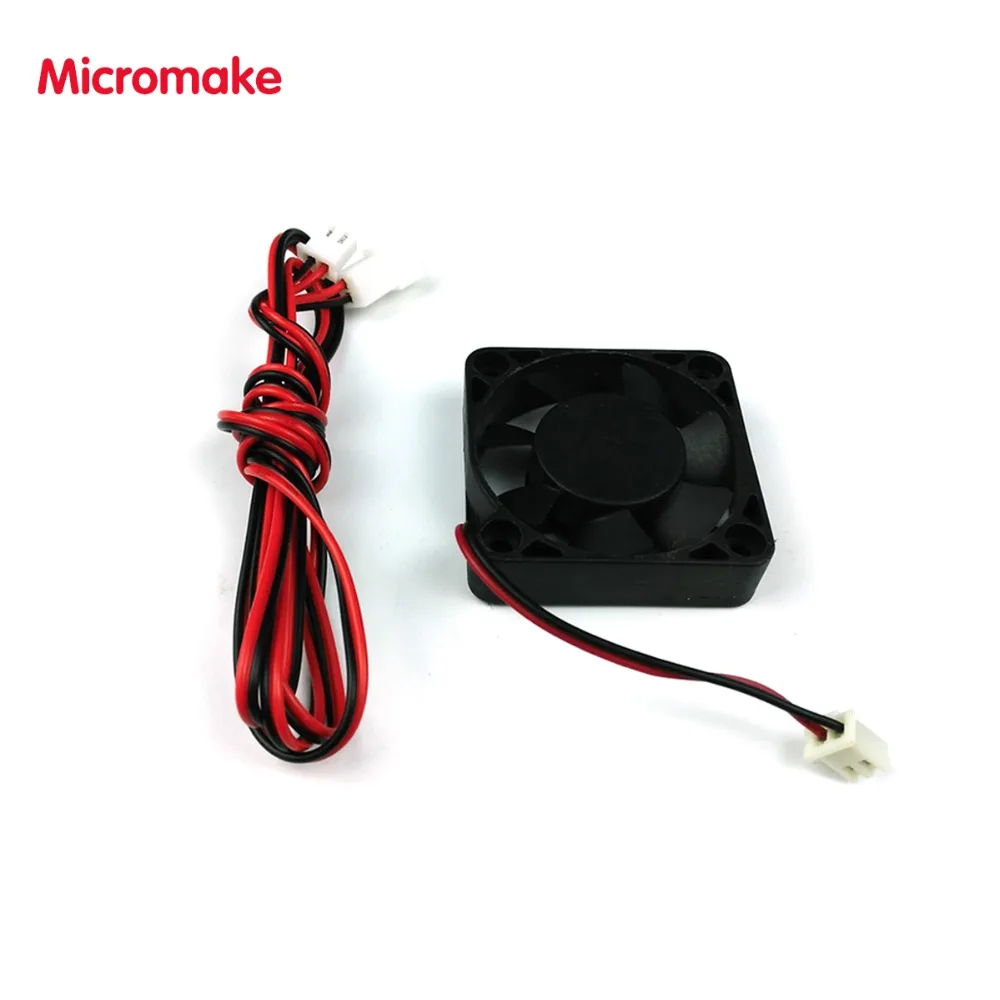 Запчасти для 3D принтера Micromake вентилятор охлаждения/радиатора 40*40*10 экструдер Fan12v