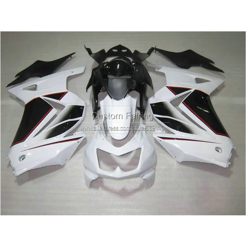 Injection mold Fairing kit for Kawasaki ninja EX250 08 09 10 11-14 250r 2008 2009-2014 white black motorcycle fairings set BL37 Injection mold Fairing kit for Kawasaki ninja EX250 08 09 10 11-14 250r 2008 2009-2014 white black motorcycle fairings set BL37