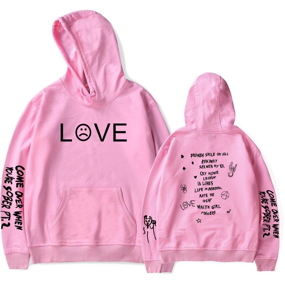 Мужские/женские модные толстовки с капюшоном Lil Peep HEllBOY уличная одежда в стиле