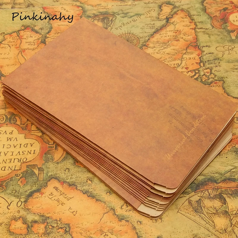 

100Pcs/Lot 16x11cm Old Style Vintage Paper Envelope Brown Kraft Packaging For Retro Postcard Invitation Card Small Gift Letter