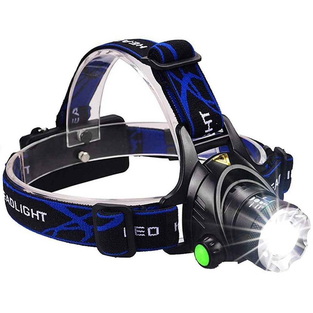 

TSLEEN 18650 Cells Headlight XM-L2 T6 LED Head Torch AC Charger Camping/Exploring