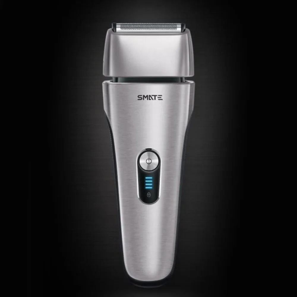 

Reciprocating Rechargeable 4 blades Electric Beard Shaver Sideburns Cutter Hair Razor for Men Face Care Razors