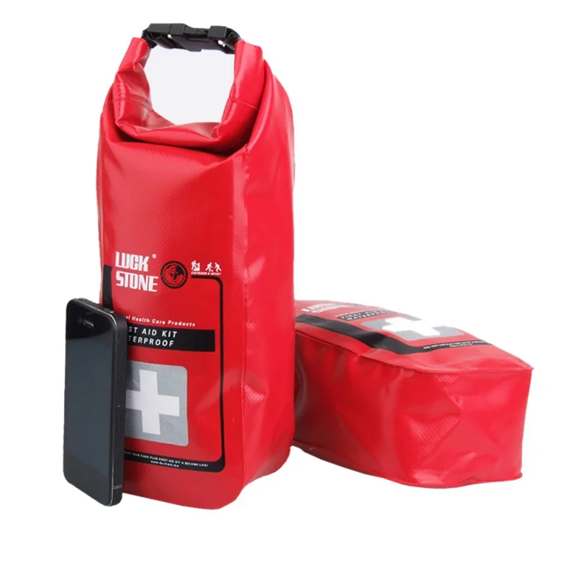 

2L Waterproof First Aid Bag Emergency Kits Empty Travel Dry Bag Rafting Camping Kayaking Portable Medical Bag R