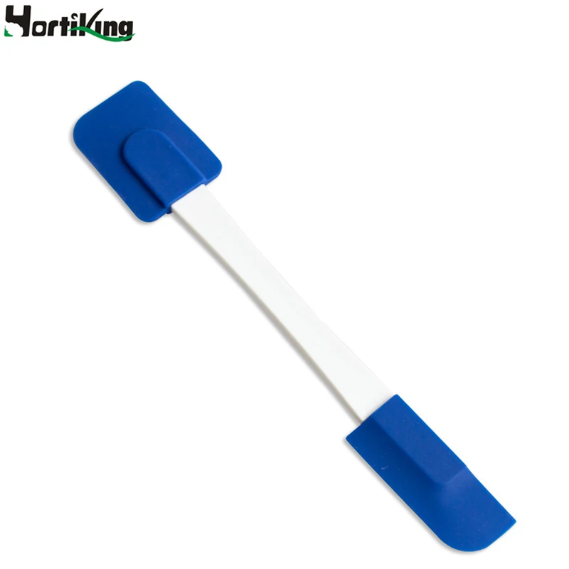  New arrival Fashion Silicone Baking Pastry Spatula Butter Cream Scraper Silicone Double Cake Scrape