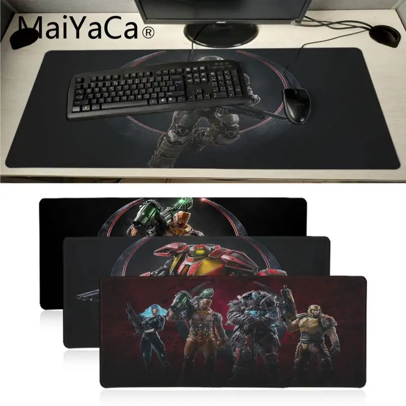 

MaiYaCa Custom Skin Quake Champions Rubber Mouse Durable Desktop Mousepad Laptop Gaming Lockedge Mice gaming Mousepad