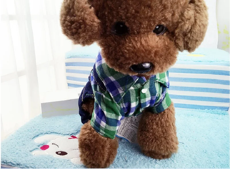 S15_New_2016_Pet_Dog_cowboy_Rompers_clothes_Plaid_soft_cotton_shirt_Classic_four_legs_pants_Puppy_dog_Jumpsuit_Hoodie_Apparel_ (6)