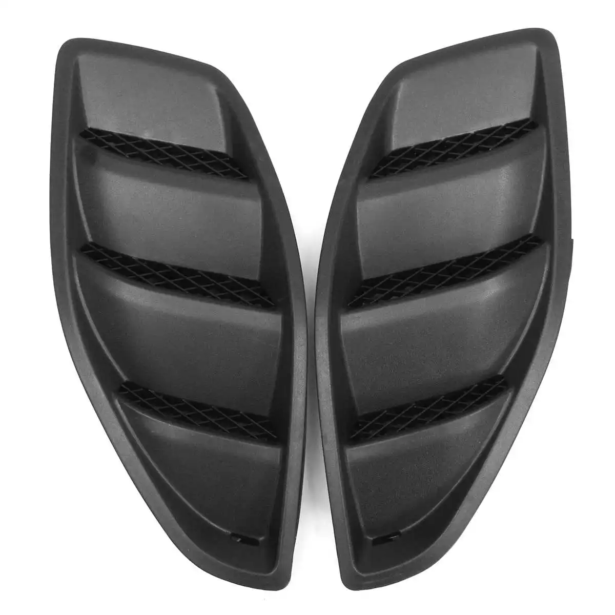 

For Jeep JK for Wrangler 2007-2016 Left Right Front Hood Power Louvers Engine Inlet Vents Cover 10th Pair Hood Cowl Heater Part